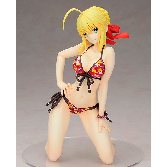 BANDAI 未開封品 Fate/EXTRA セイバーエクストラ 水着Ver. 1/6スケール PVC製 塗装済み完成品フィギュア