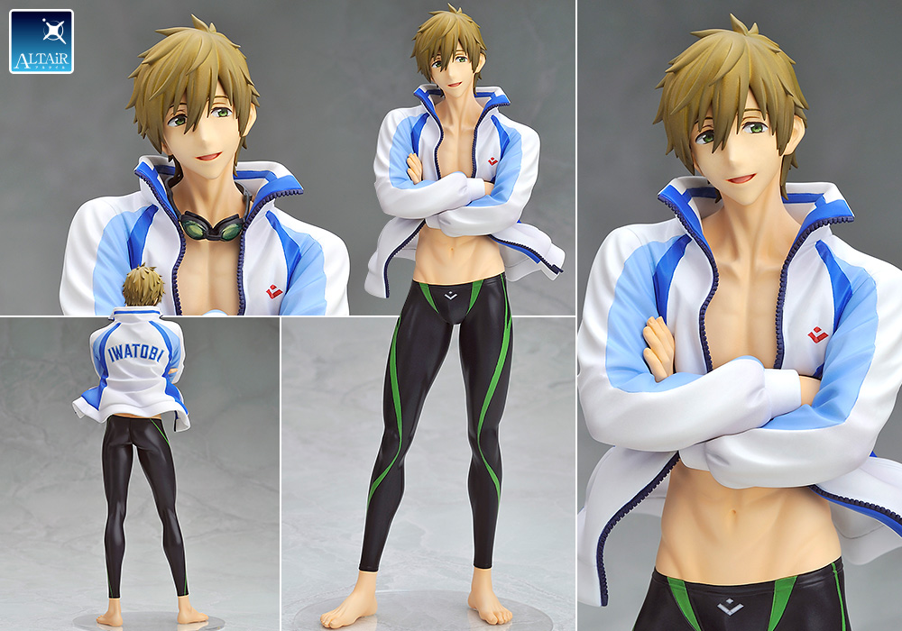 オリジナルデザイン手作り商品 Free！橘真琴 1/8 完成品フィギュア