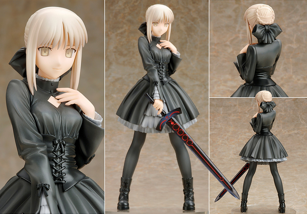 Fate/hollow ataraxia 黒セイバー ドレスVer. (1/8スケール PVC塗装済み完成品) o7r6kf1